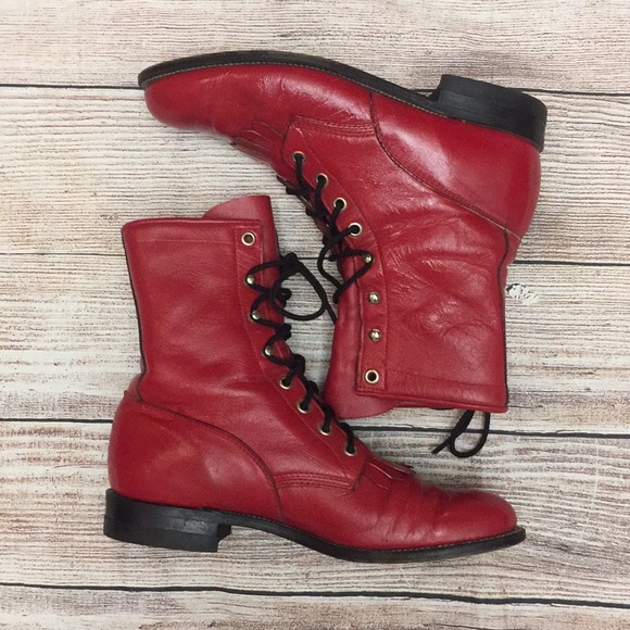 red roper boots